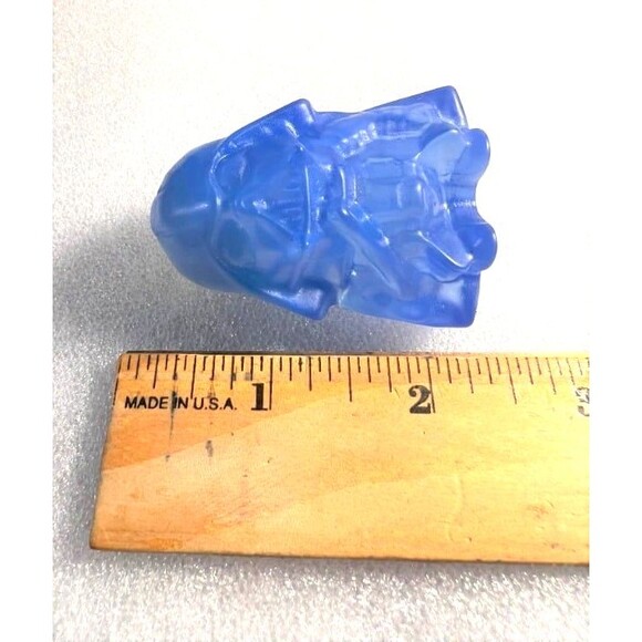 Blue Opalite Darth Vader Carving - Picture 6 of 7